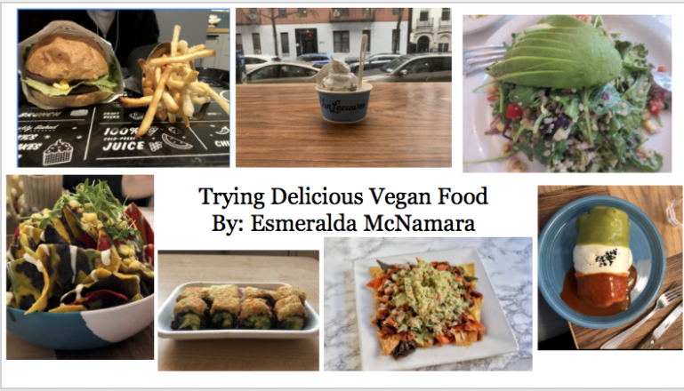 Trying Delicious Vegan Food